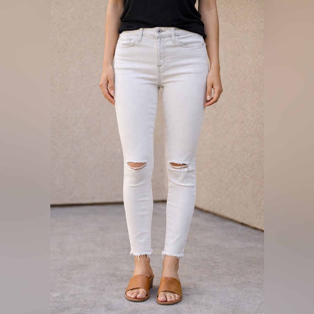 J BRAND Hysteria Rocker Distressed Denim Jeans | Size 25